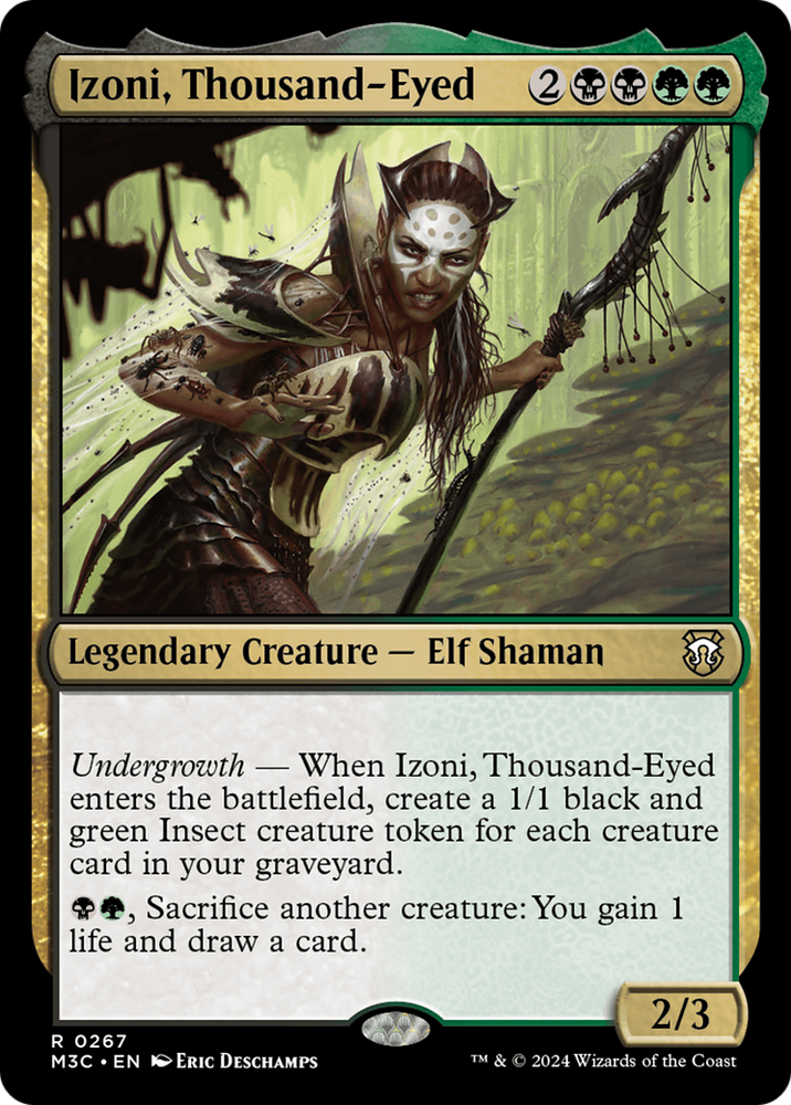 Izoni, Thousand-Eyed [Modern Horizons 3 Commander] Magic: The Gathering