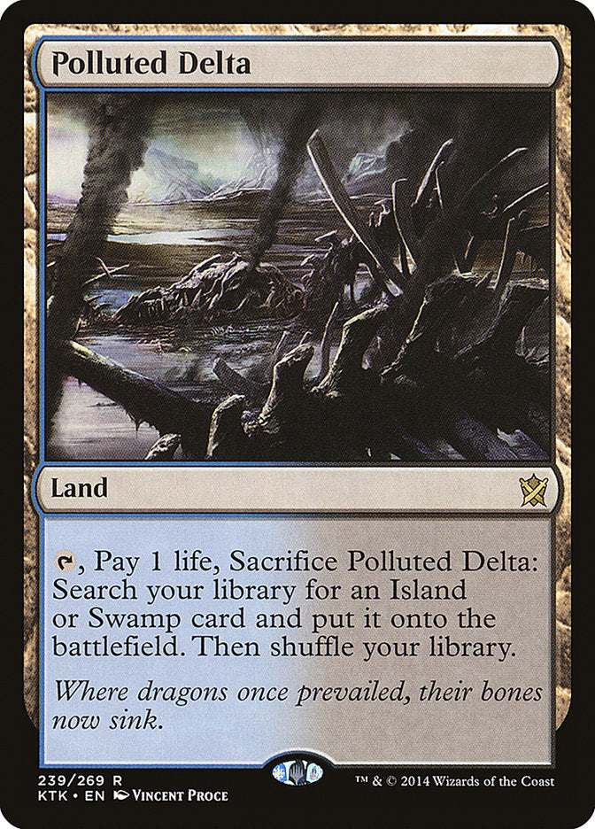 Polluted Delta [Khans of Tarkir] Magic: The Gathering