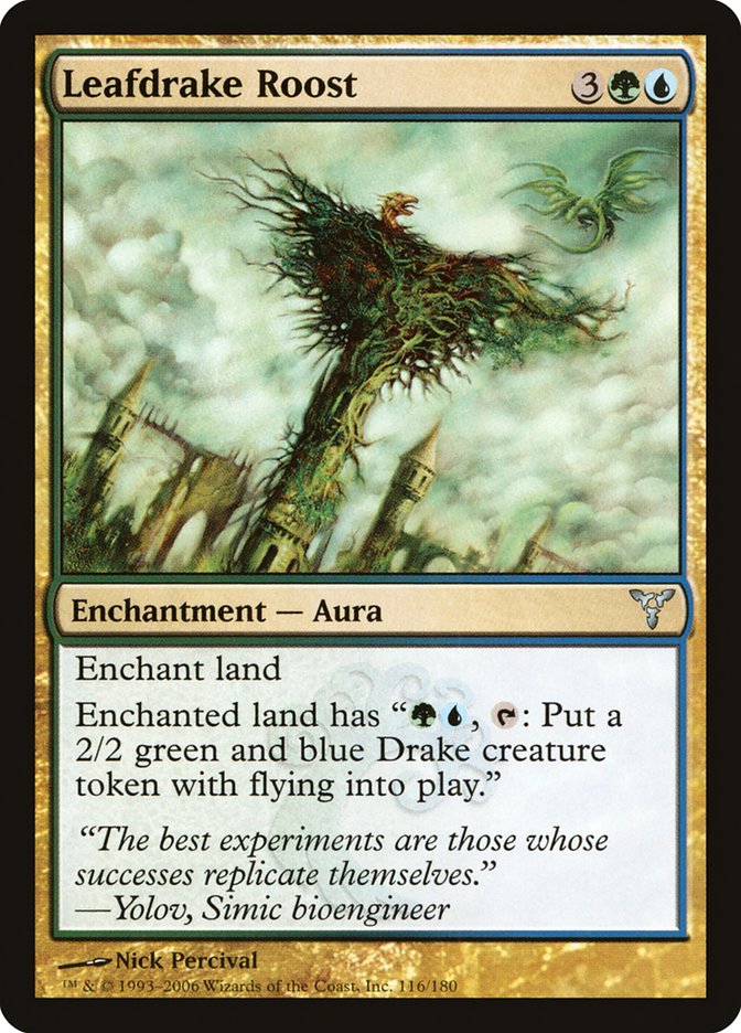 Leafdrake Roost [Dissension] Magic: The Gathering