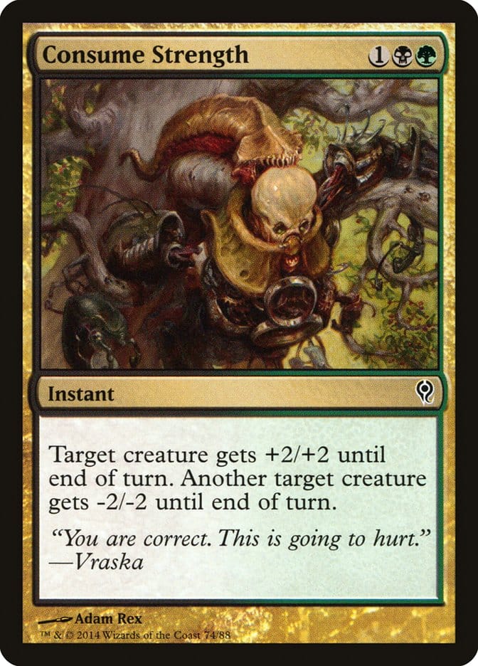 Consume Strength [Duel Decks: Jace vs. Vraska] Magic: The Gathering