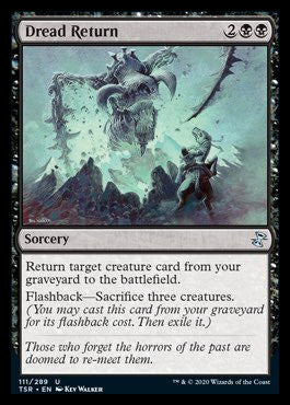 Dread Return [Time Spiral Remastered] Magic: The Gathering