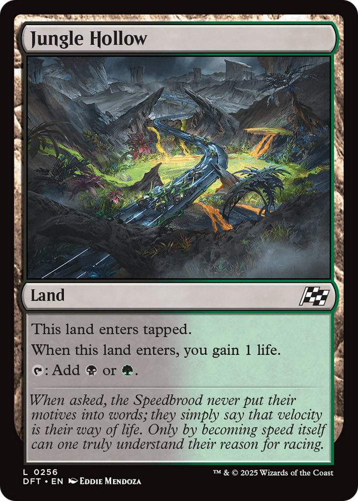 Jungle Hollow [Aetherdrift] Magic: The Gathering
