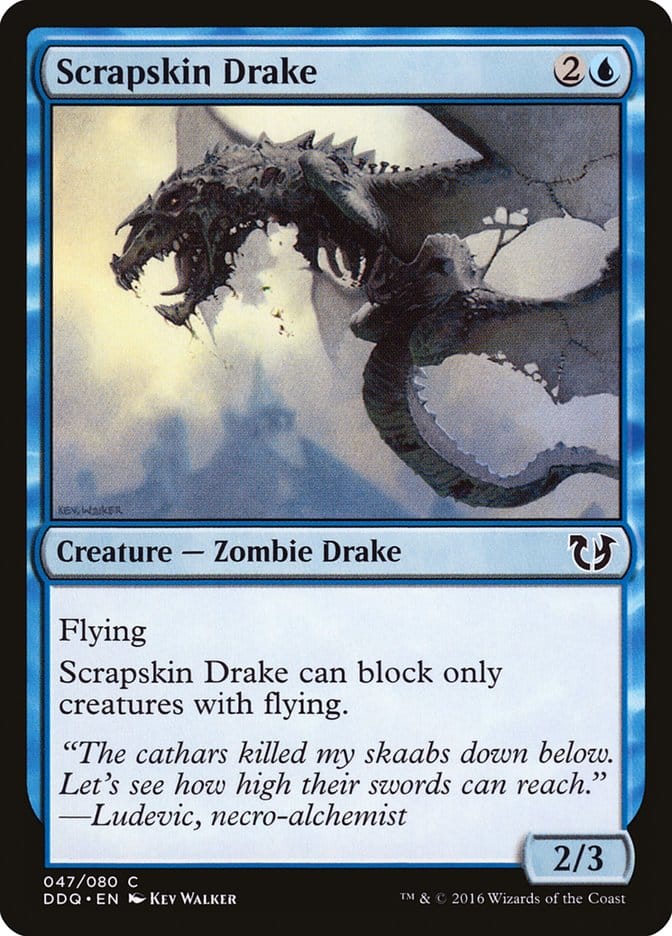 Scrapskin Drake [Duel Decks: Blessed vs. Cursed] Magic: The Gathering