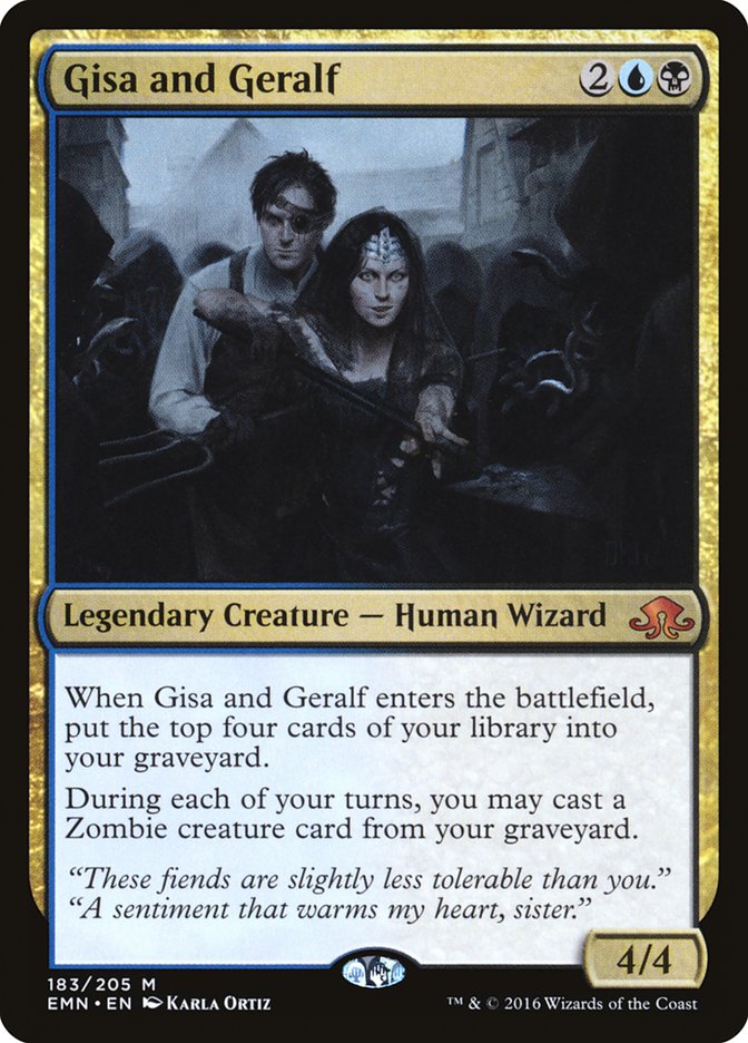 Gisa and Geralf [Eldritch Moon] Magic: The Gathering