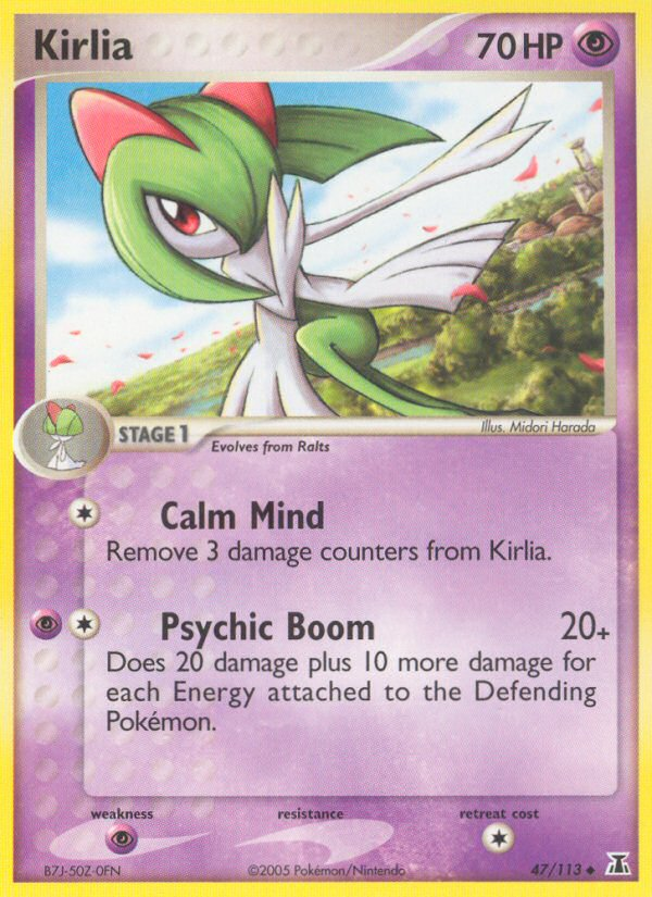 Kirlia (47/113) [EX: Delta Species] Pokémon