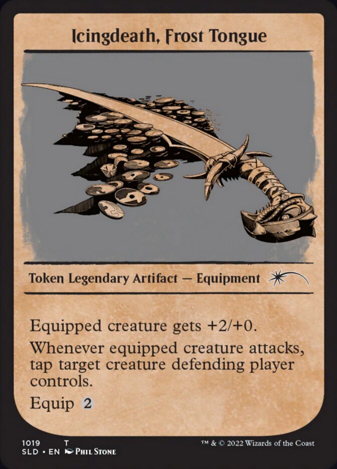 Icingdeath, Frost Tongue (Showcase) [Secret Lair Drop Series] Magic: The Gathering