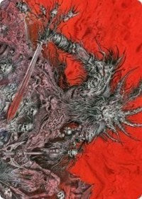 Varragoth, Bloodsky Sire Art Card [Kaldheim Art Series] Magic: The Gathering