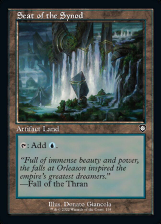 Seat of the Synod (Retro) [The Brothers' War Commander] Magic: The Gathering