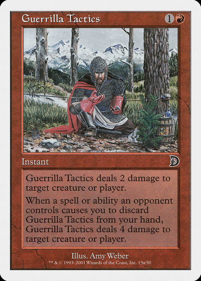 Guerrilla Tactics (Tripwire) [Deckmasters] Magic: The Gathering