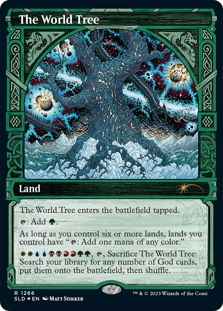 The World Tree (Halo Foil) [Secret Lair Drop Series] Magic: The Gathering