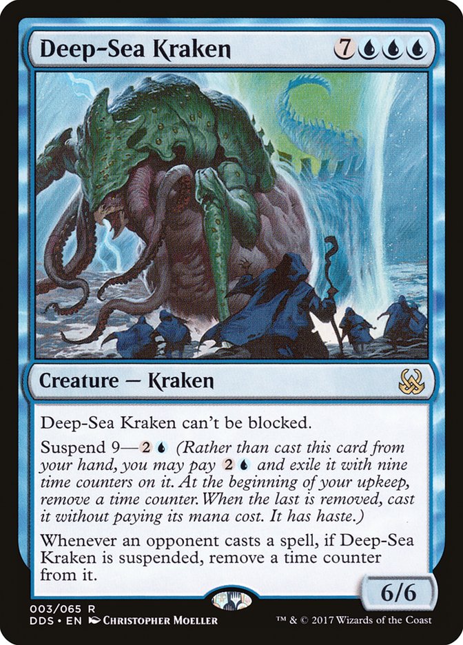 Deep-Sea Kraken [Duel Decks: Mind vs. Might] Magic: The Gathering