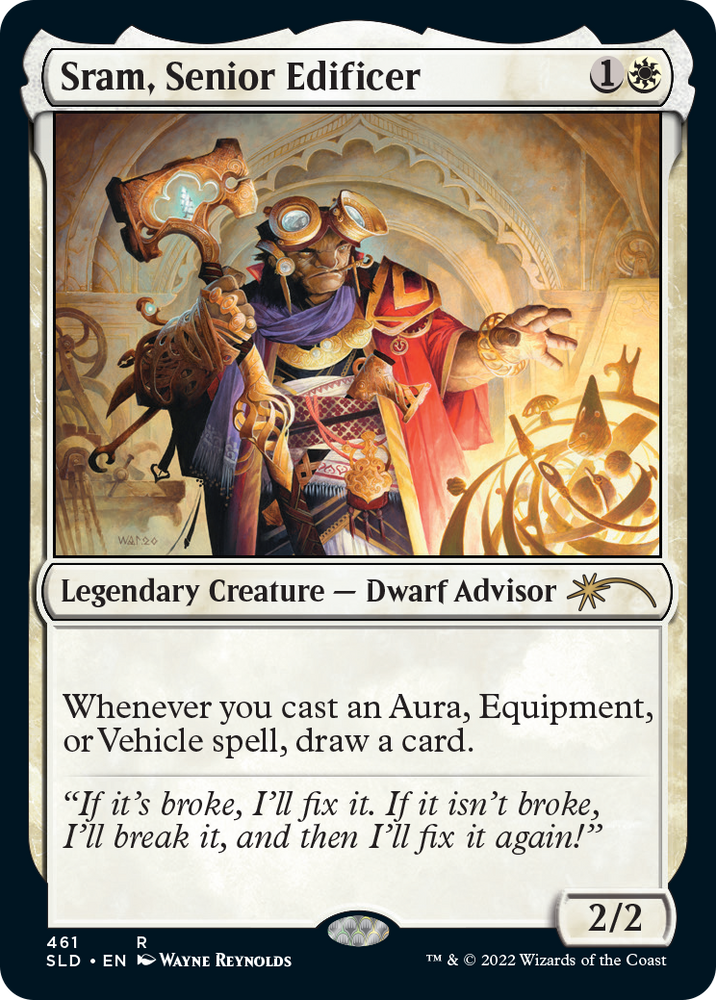 Sram, Senior Edificer [Secret Lair Drop Series] Magic: The Gathering