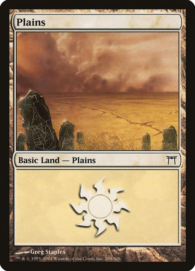 Plains (289) [Champions of Kamigawa] Magic: The Gathering