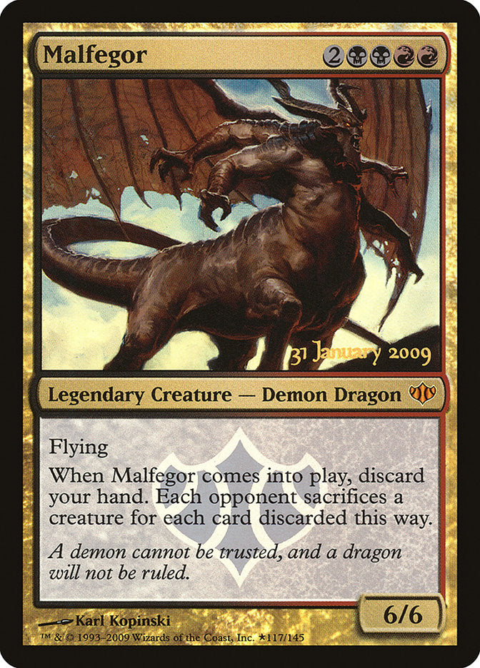 Malfegor [Conflux Promos] Magic: The Gathering