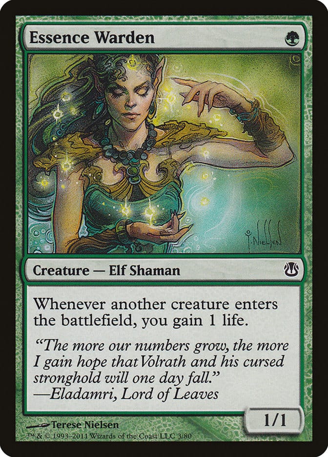 Essence Warden [Duel Decks: Ajani vs. Nicol Bolas] Magic: The Gathering