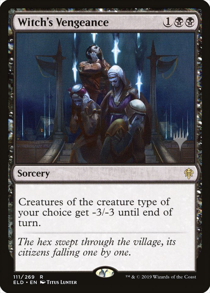 Witch's Vengeance (Promo Pack) [Throne of Eldraine Promos] Magic: The Gathering