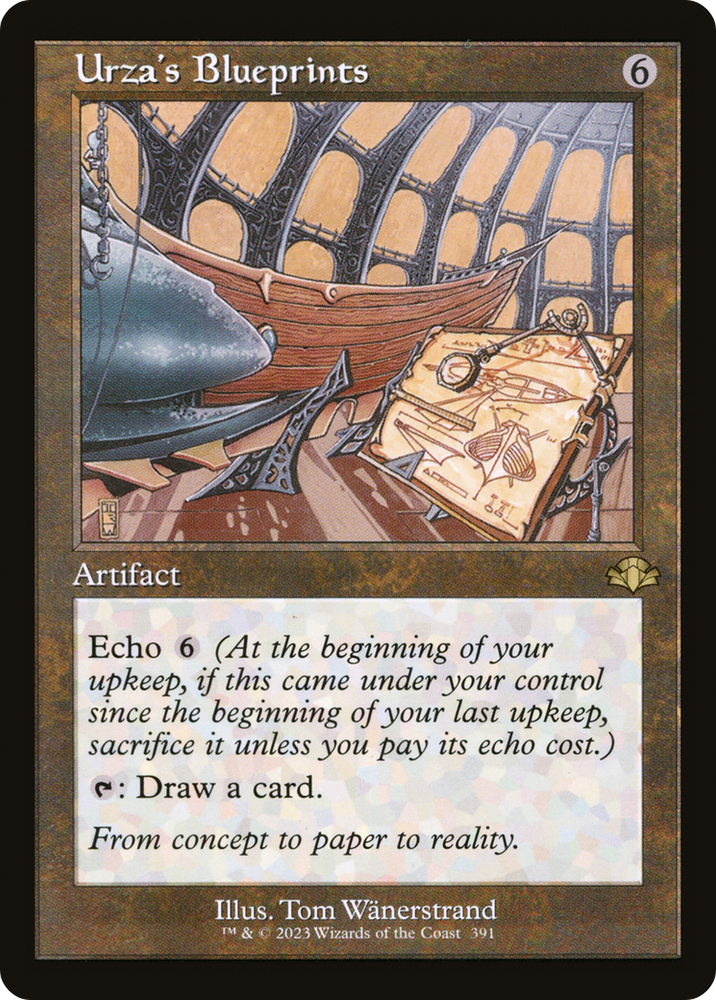 Urza's Blueprints (Retro) [Dominaria Remastered] Magic: The Gathering