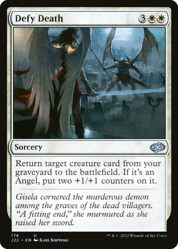 Defy Death [Jumpstart 2022] Magic: The Gathering