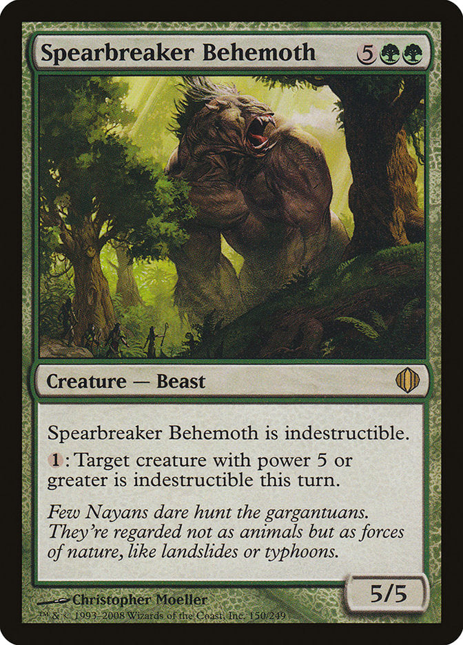 Spearbreaker Behemoth [Shards of Alara] Magic: The Gathering