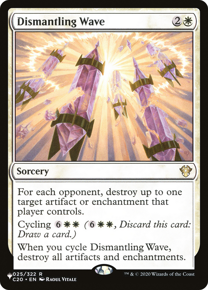 Dismantling Wave [Secret Lair: Angels] Magic: The Gathering