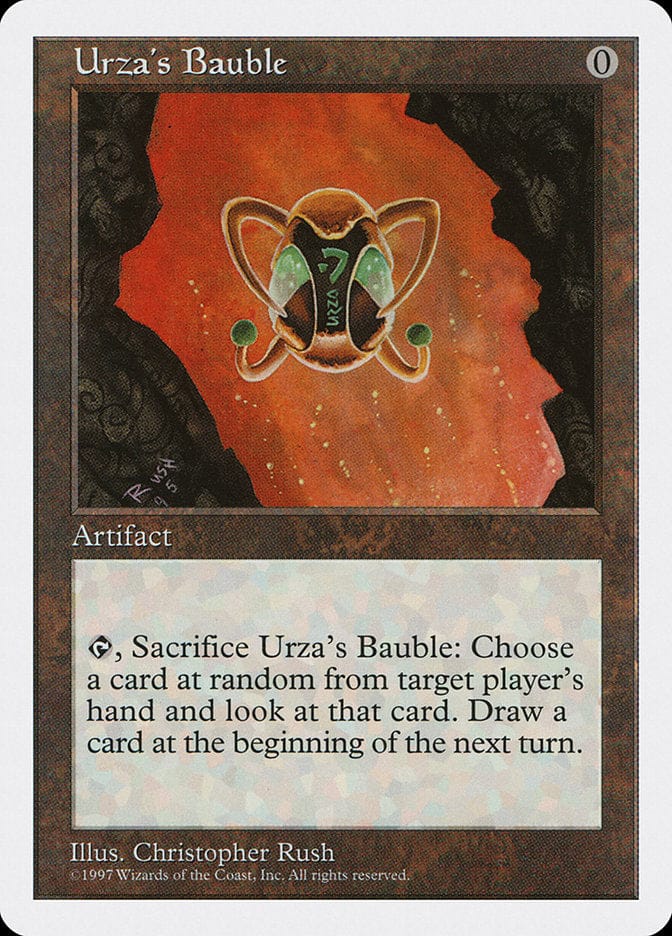Urza's Bauble [Fifth Edition] Magic: The Gathering