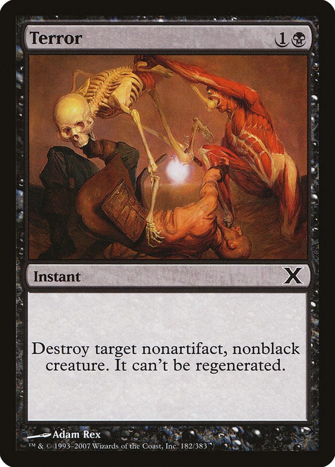 Terror [Tenth Edition] Magic: The Gathering