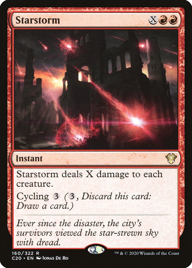 Starstorm [Commander 2020] Magic: The Gathering