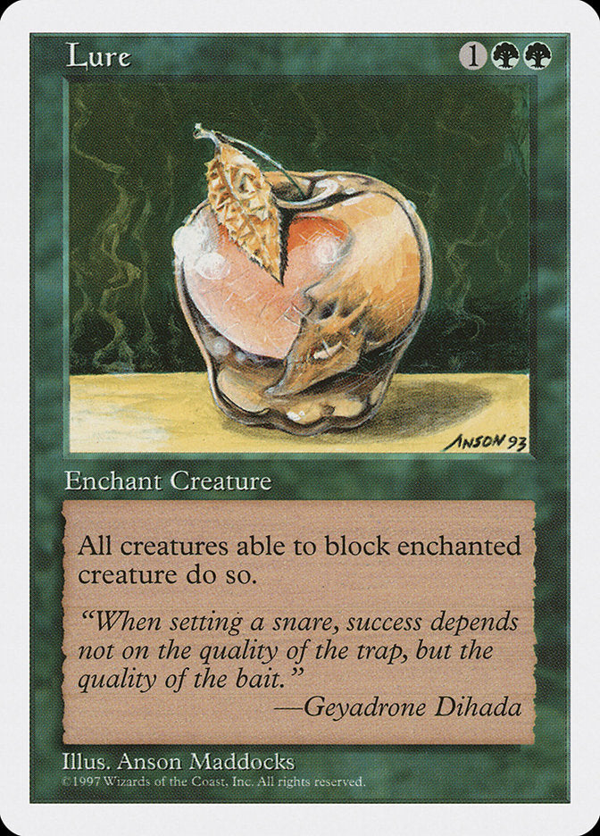 Lure [Fifth Edition] Magic: The Gathering