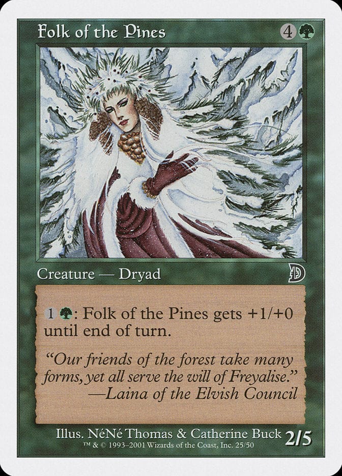 Folk of the Pines [Deckmasters] Magic: The Gathering