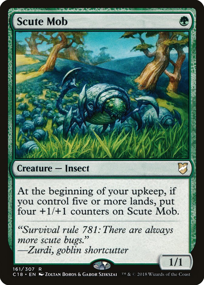 Scute Mob [Commander 2018] Magic: The Gathering