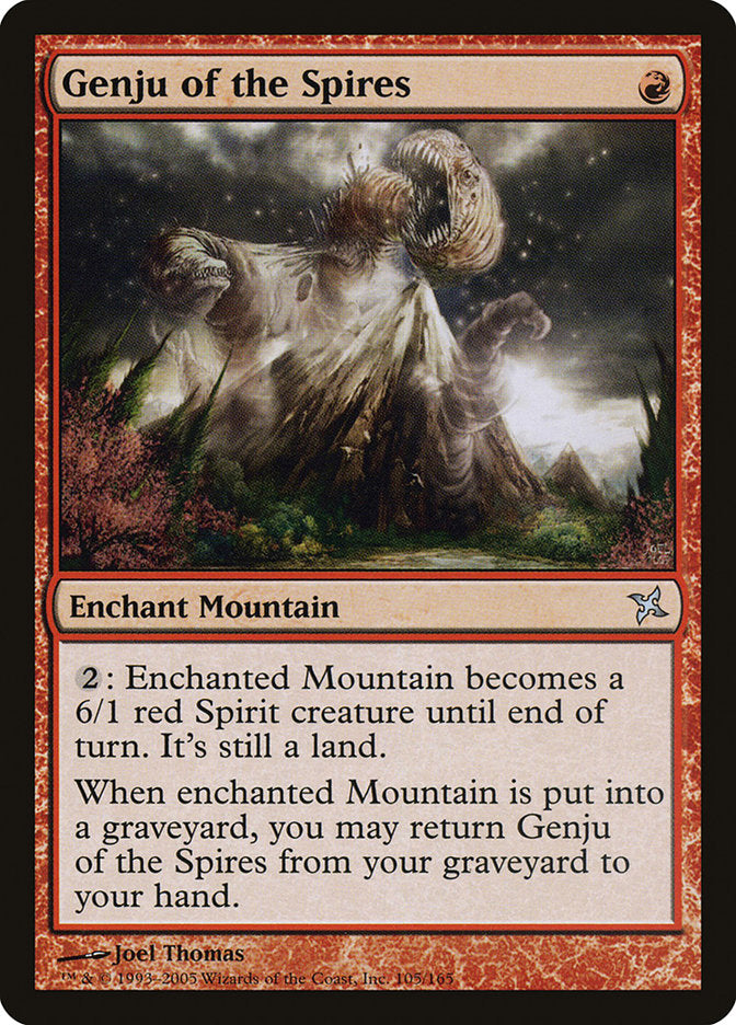 Genju of the Spires [Betrayers of Kamigawa] Magic: The Gathering