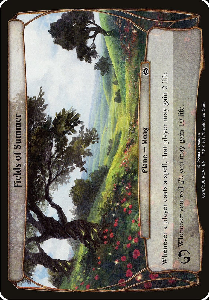 Fields of Summer (Planes) [Planechase Anthology Planes] Magic: The Gathering