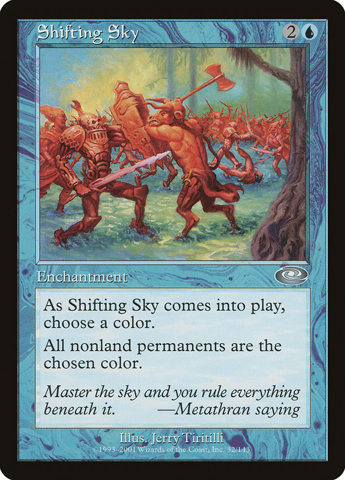Shifting Sky [Planeshift] Magic: The Gathering