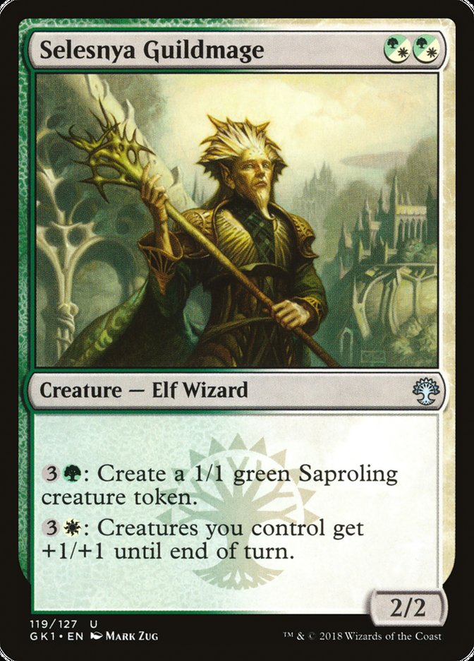 Selesnya Guildmage [Guilds of Ravnica Guild Kit] Magic: The Gathering