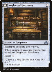 Neglected Heirloom // Ashmouth Blade [Shadows over Innistrad] Magic: The Gathering