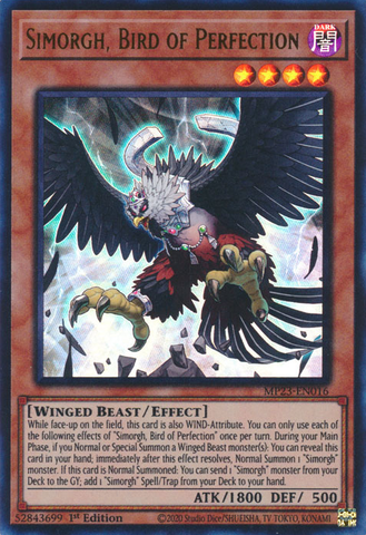 Simorgh, Bird of Perfection [MP23-EN016] Ultra Rare - Yugioh Cards For Your TCG Needs!