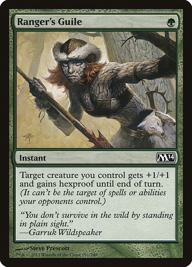 Ranger's Guile [Magic 2014] Magic: The Gathering