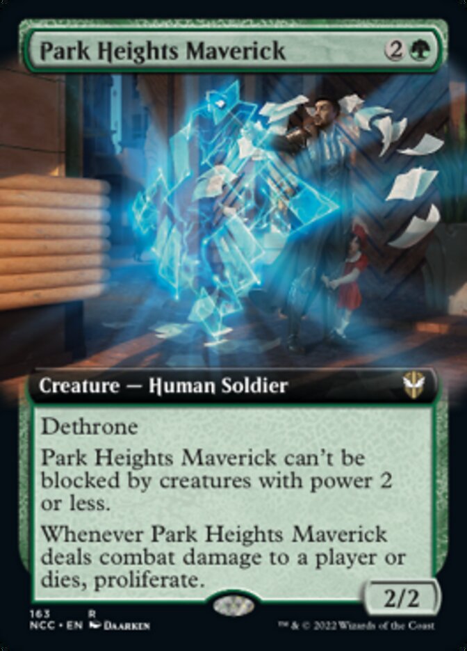 Park Heights Maverick (Extended Art) [Streets of New Capenna Commander] Magic: The Gathering