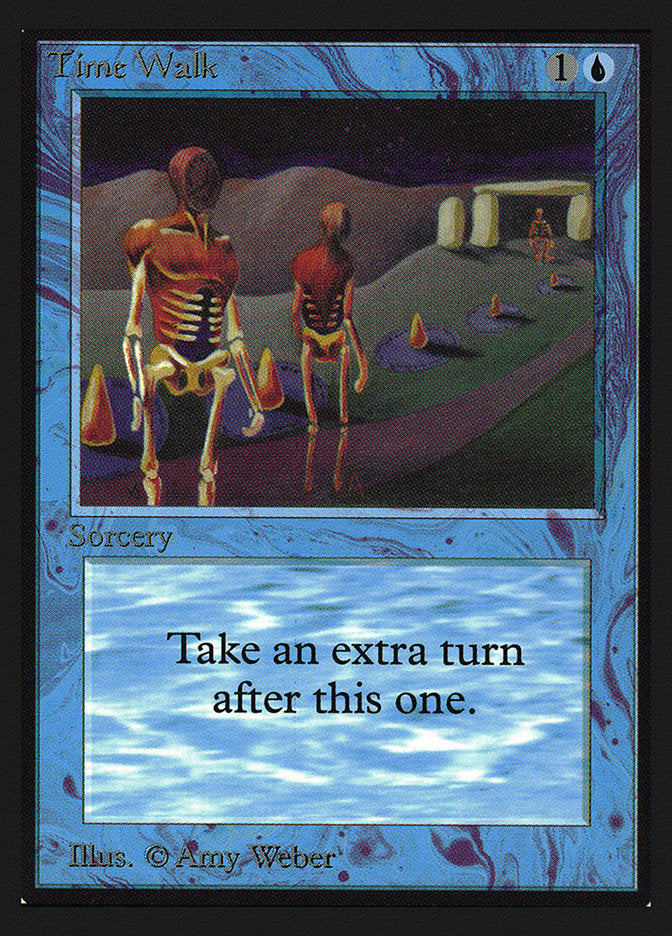 Time Walk [International Collectors' Edition] Magic: The Gathering