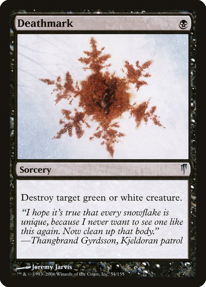 Deathmark [Coldsnap] Magic: The Gathering