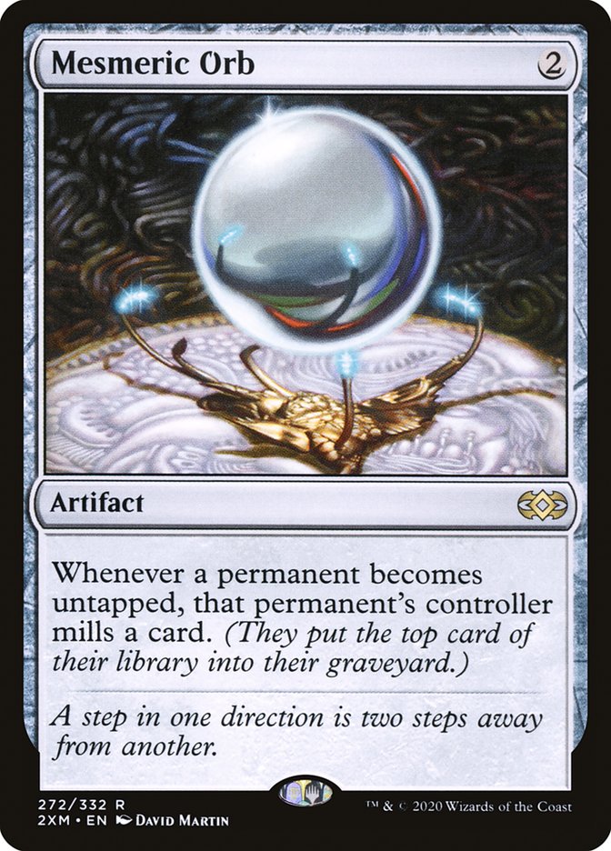 Mesmeric Orb [Double Masters] Magic: The Gathering