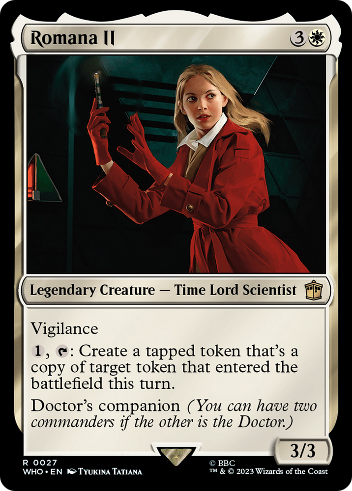 Romana II [Doctor Who] Magic: The Gathering