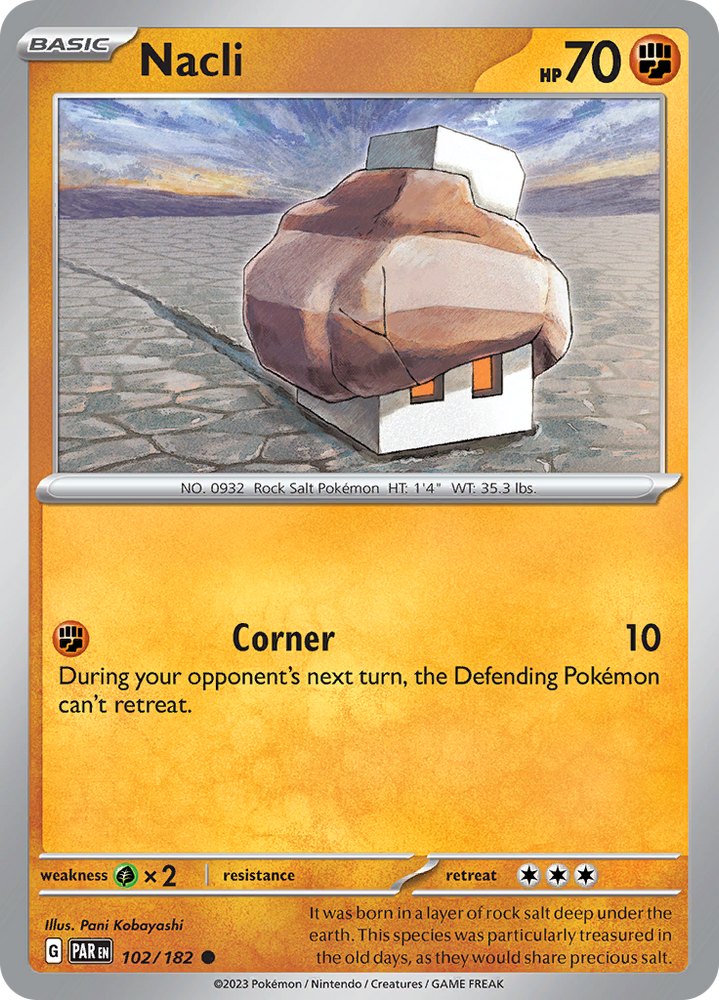 Nacli (102/182) [Scarlet & Violet: Paradox Rift] Pokémon