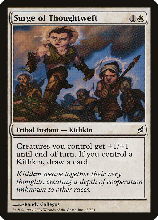 Surge of Thoughtweft [Lorwyn] Magic: The Gathering
