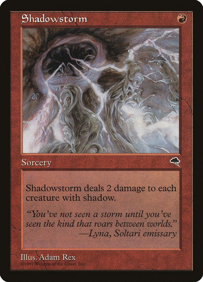 Shadowstorm [Tempest] Magic: The Gathering