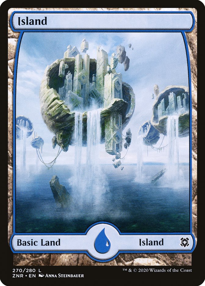 Island (270) [Zendikar Rising] Magic: The Gathering