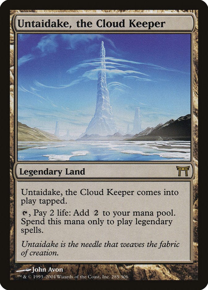 Untaidake, the Cloud Keeper [Champions of Kamigawa] Magic: The Gathering