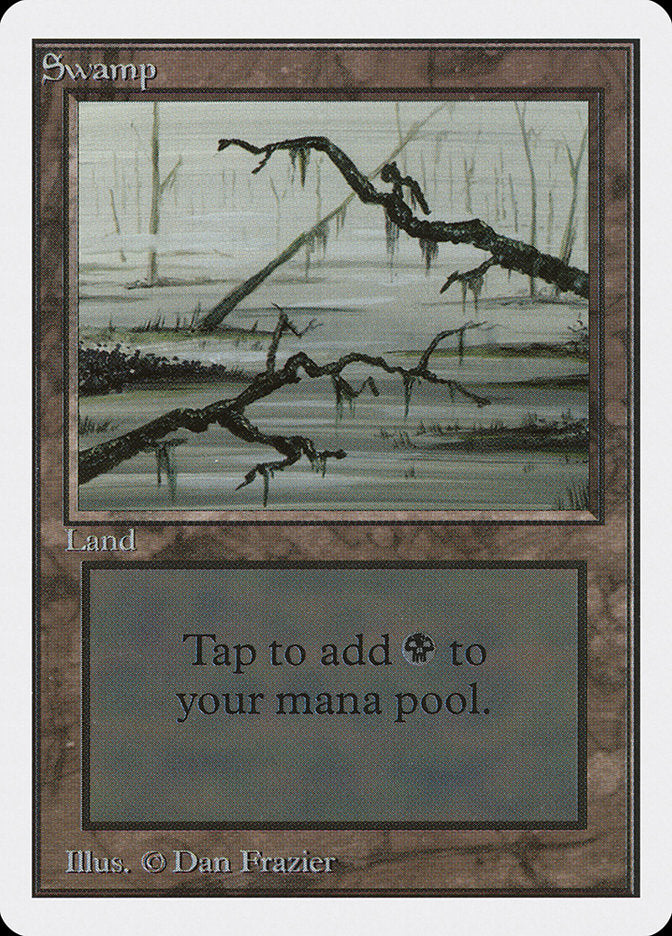 Swamp (296) [Unlimited Edition] Magic: The Gathering