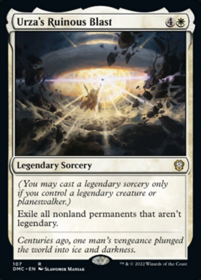 Urza's Ruinous Blast [Dominaria United Commander] Magic: The Gathering