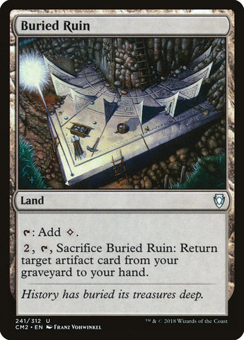 Buried Ruin [Commander Anthology Volume II] Magic: The Gathering